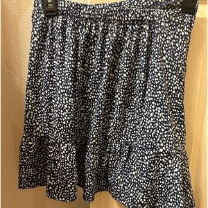 shein poka dot skirt